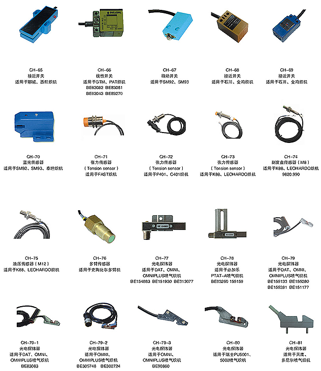 Rapier Loom Commonly Used Spare Parts 06