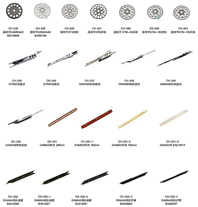 Rapier Loom Commonly Used Spare Parts 18