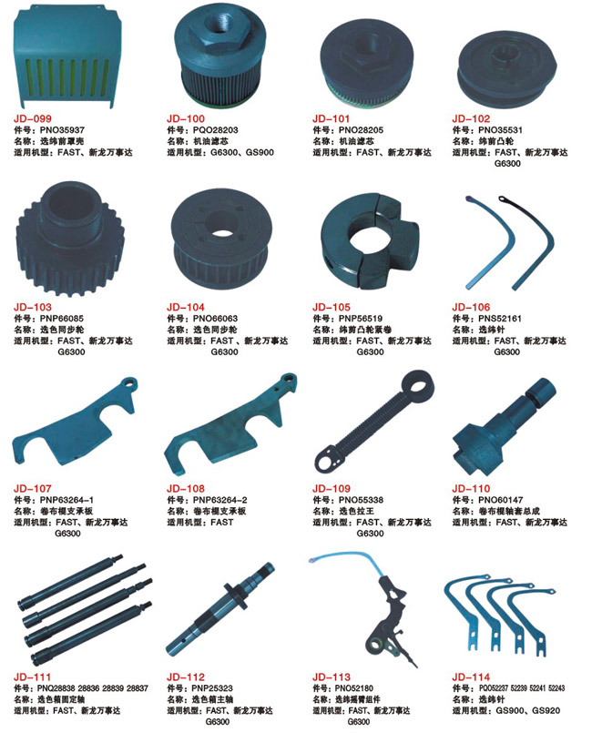 Rapier Loom Commonly Used Spare Parts26