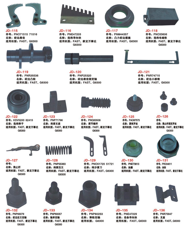 Rapier Loom Commonly Used Spare Parts27