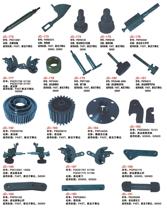 Rapier Loom Commonly Used Spare Parts30