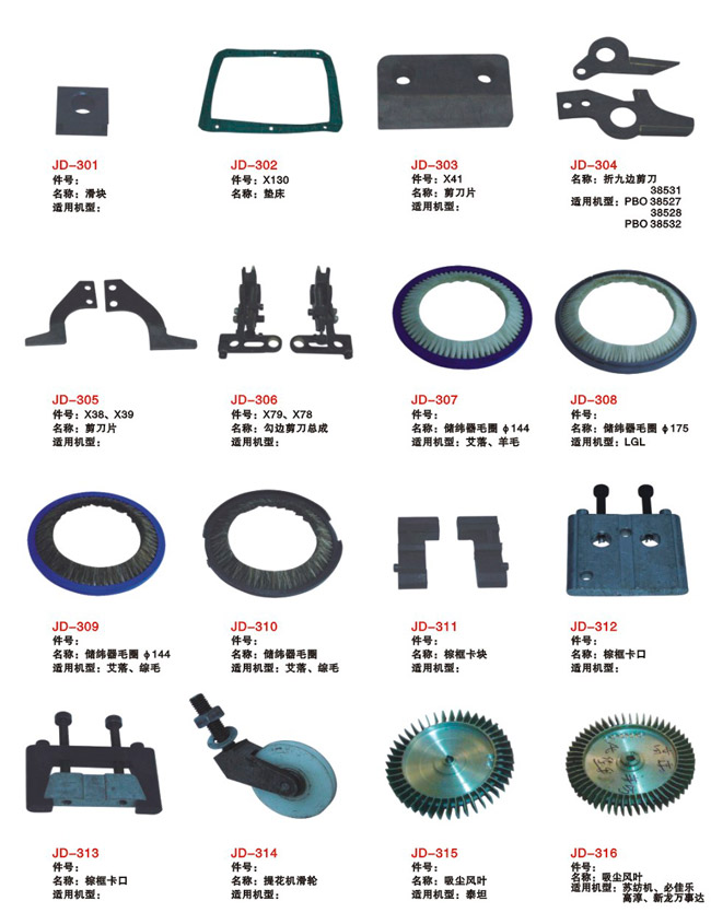 Rapier Loom Commonly Used Spare Parts37