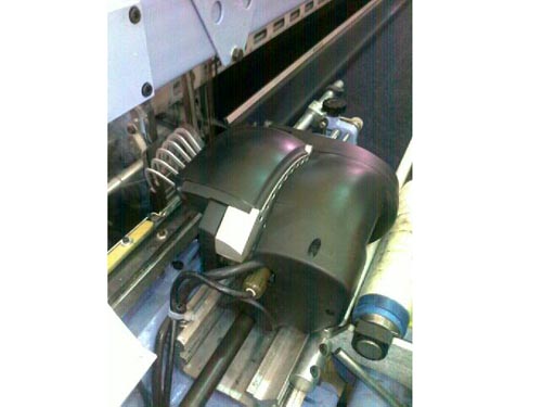practical applications of GS900 weft selector and folding machine