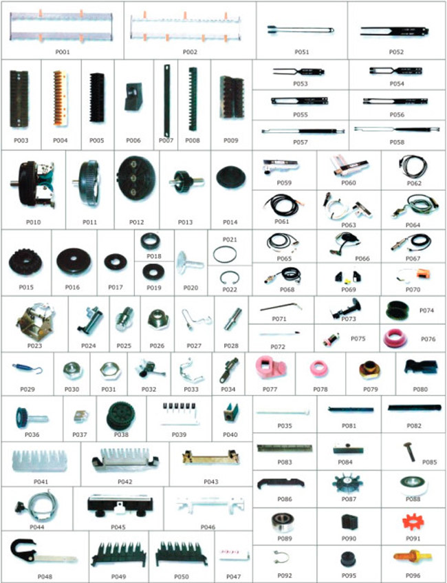 Picanol Air Jet  used parts01