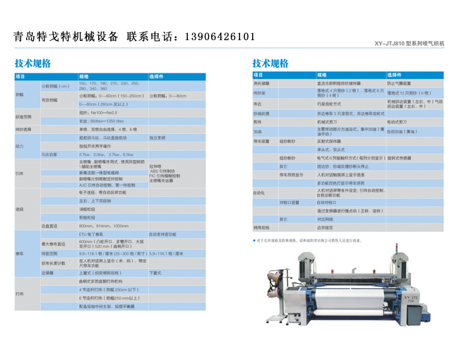 Air jet loom and parts