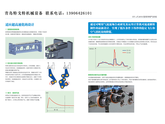 Air jet loom and parts