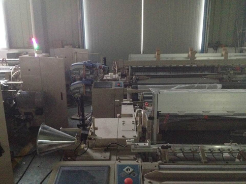 Air jet loom weft accumulator manufacturing site