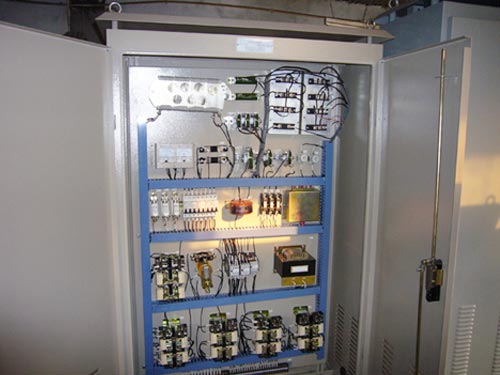Water jet loom special electric cabinet