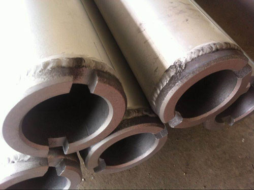 Water jet loom beam