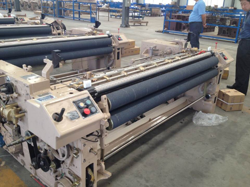 Water jet loom manufacturing site