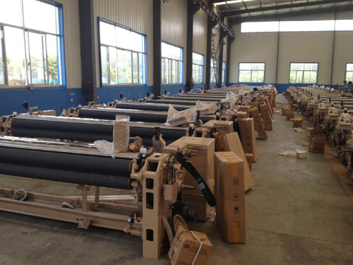 Water jet loom manufacturing site