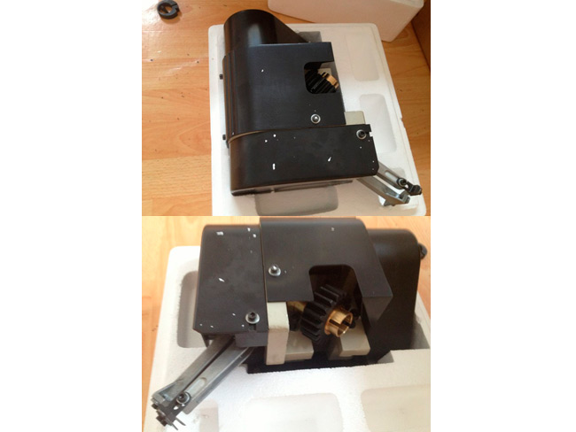 Step electric pause weft selector