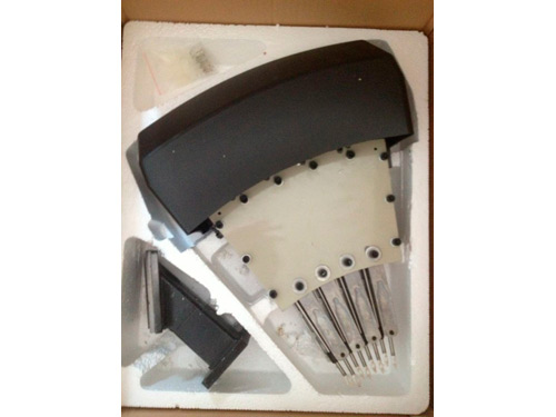 Step electric pause weft selector