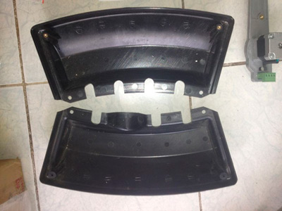 Step electric pause weft selector