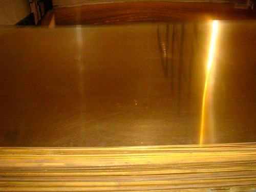 Copper alloy plate