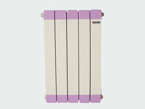 Finned radiator