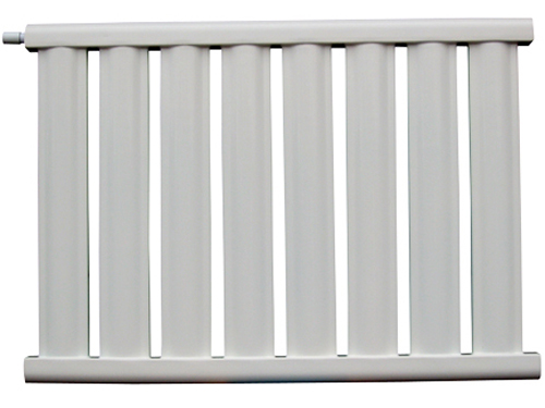 Finned radiator