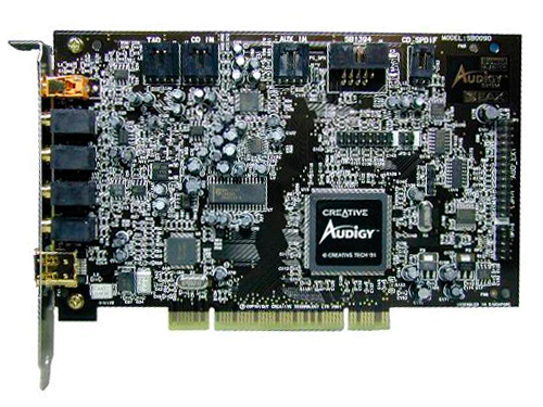 Computer sound card
