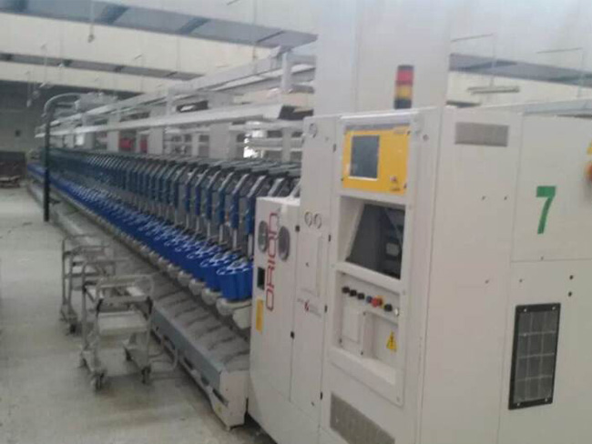 Second-hand textile machinery orders