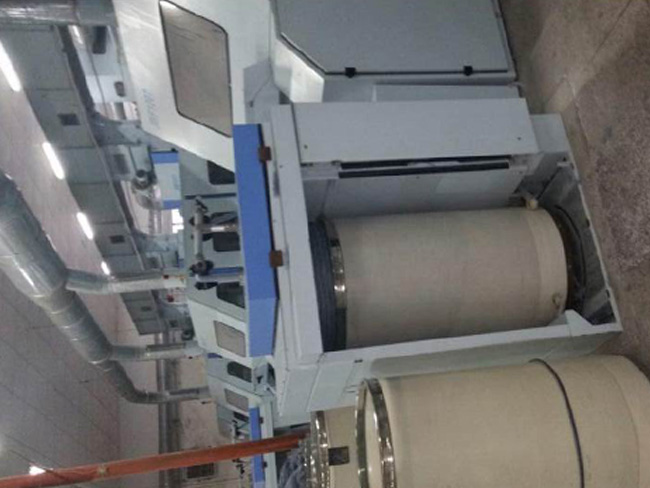 Second-hand textile machinery orders